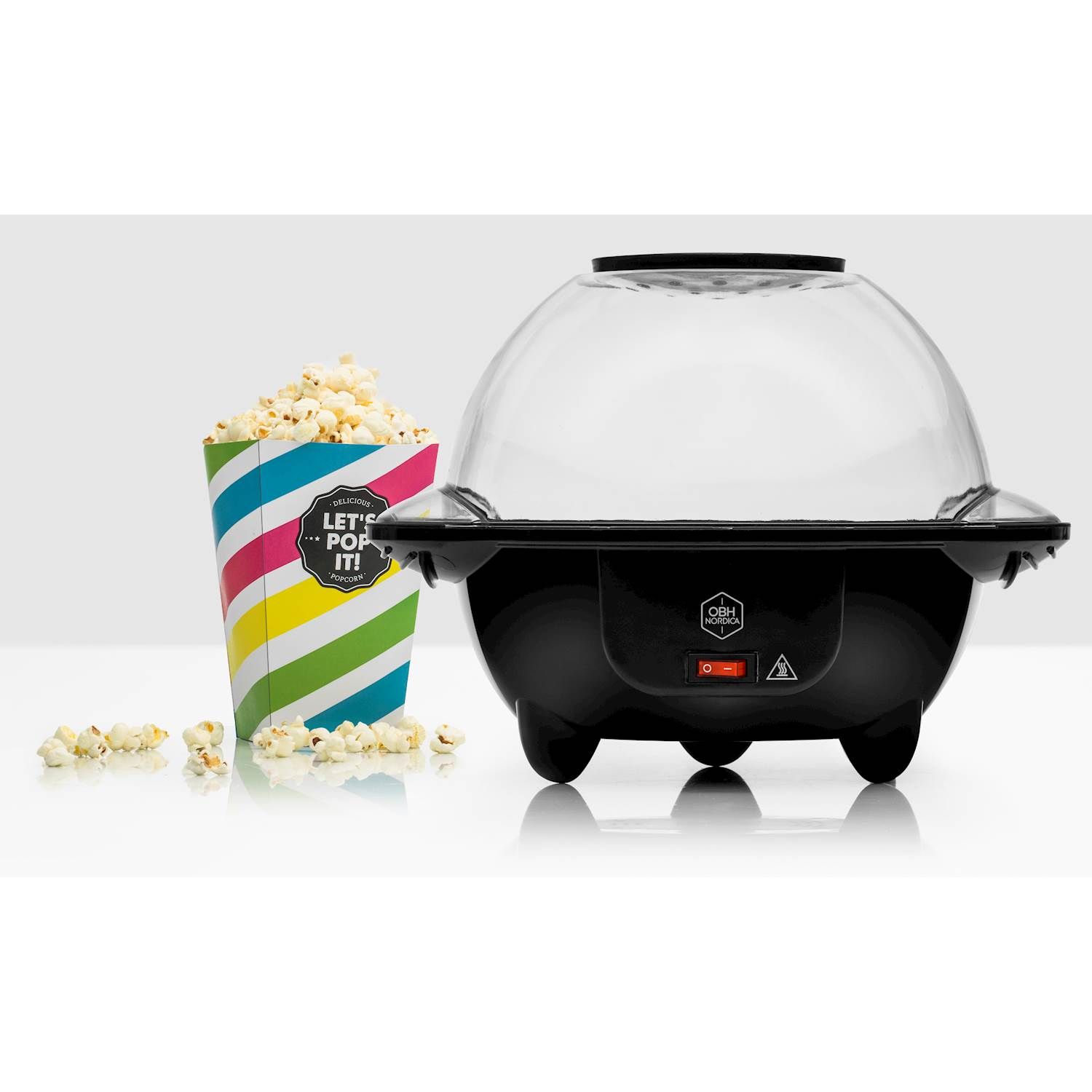 OBH Nordica Popcornmaskine 6398 - Billede 2