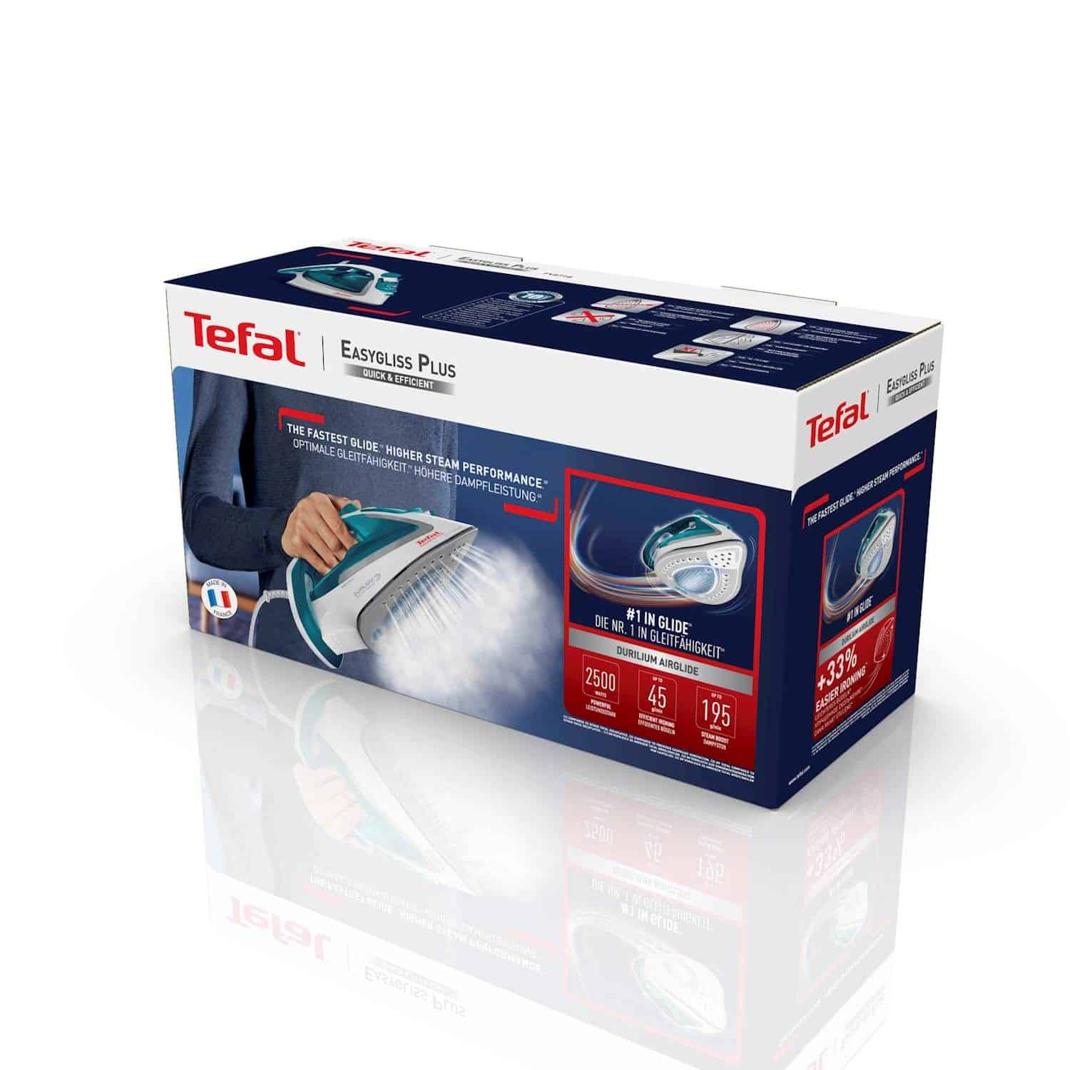 Tefal Dampstrygejern EasyGliss Plus Green - Billede 8