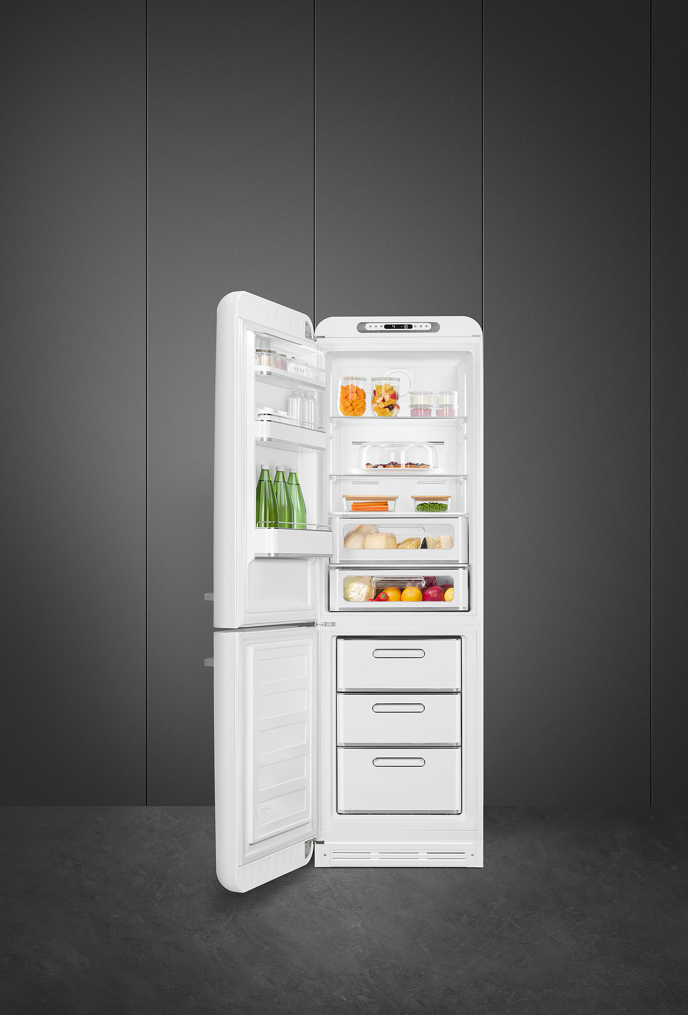 Smeg Køle-/fryseskab FAB32LWH5 - Billede 2