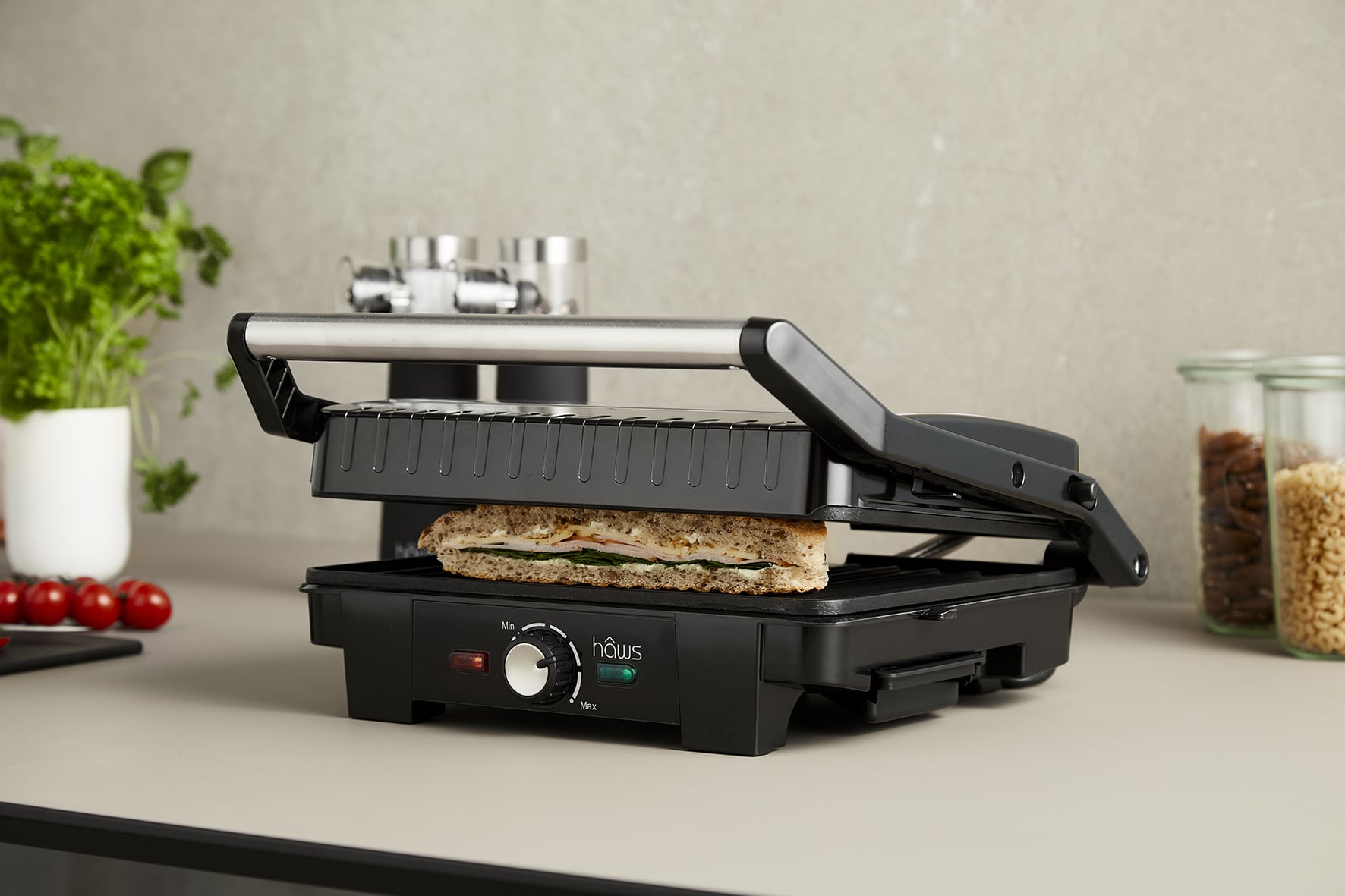 Hâws Lolland Bord- og Paninigrill CG2200 - Billede 4