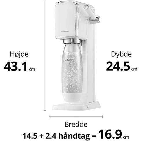 SodaStream Sodastream ART Hvid - Billede 2
