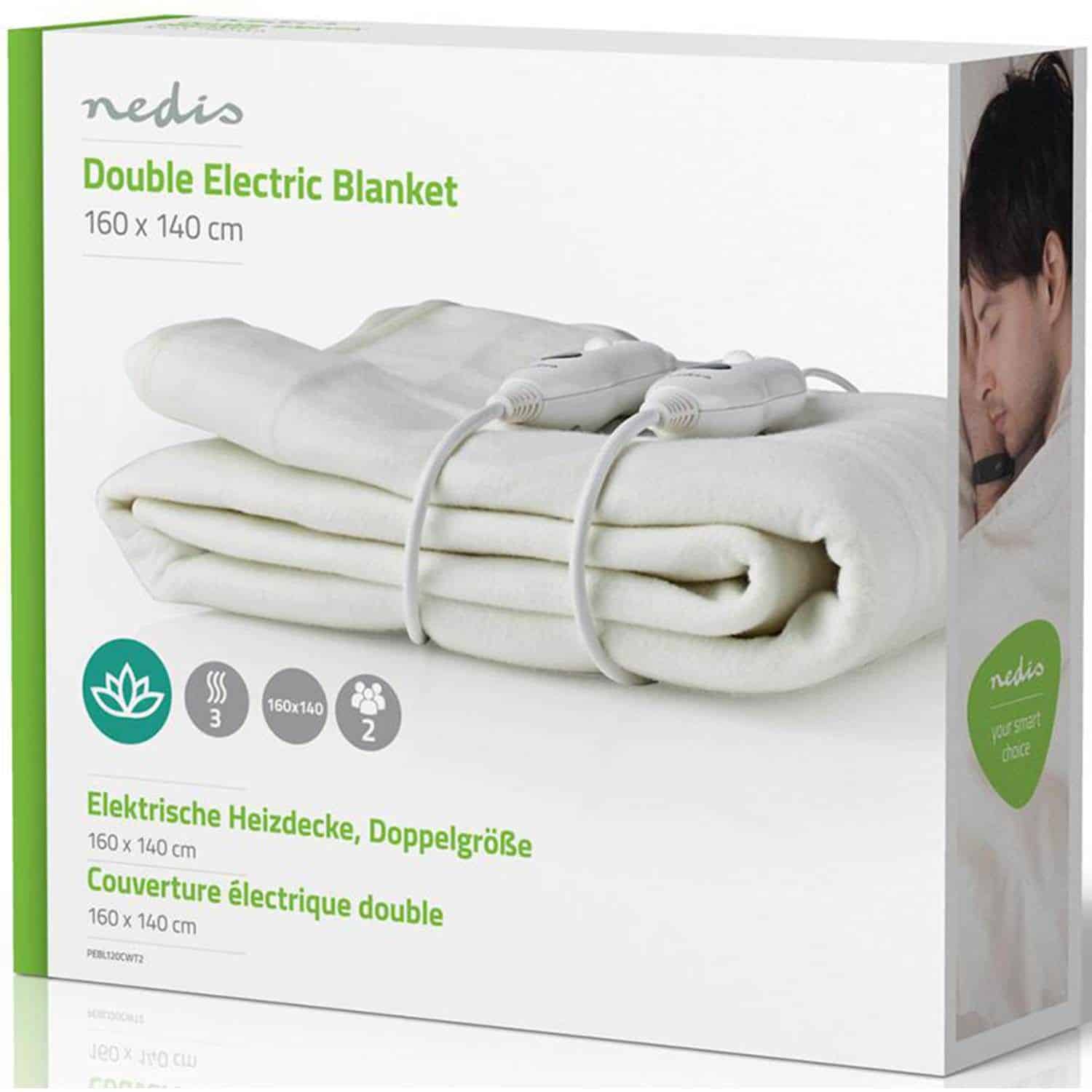 Nedis Velvære Elektrisk värmemadrass 160x140 - Billede 8