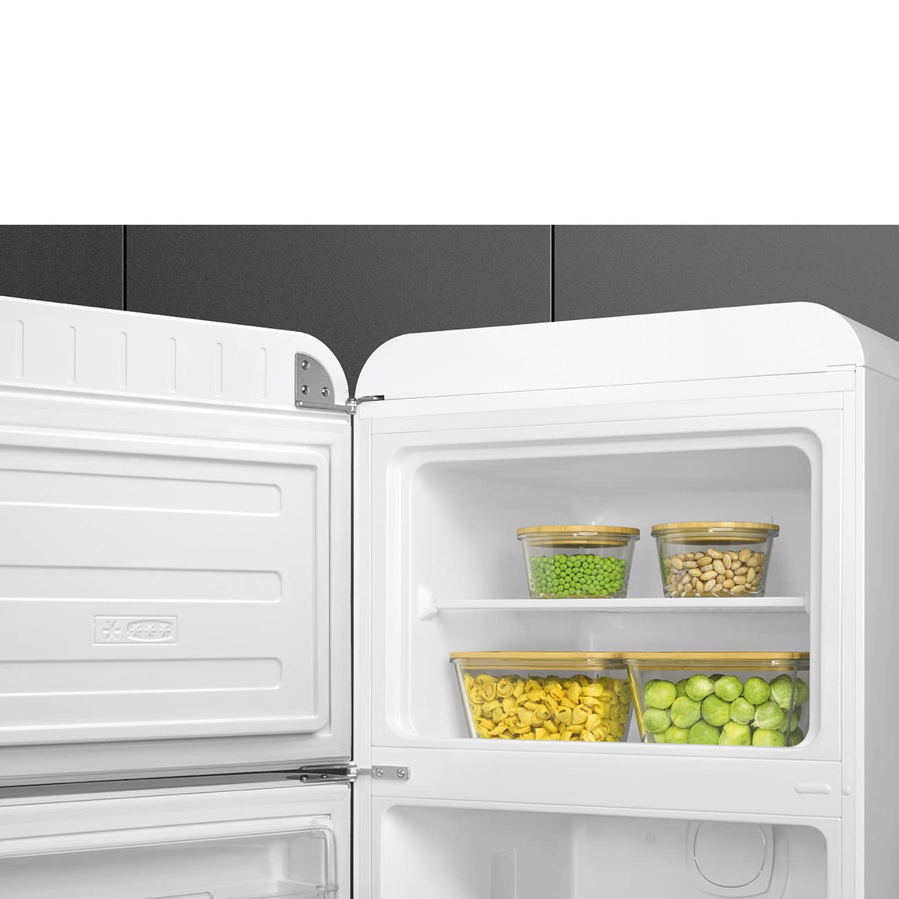SMEG Køle-fryseskab FAB30LWH6 - Billede 4