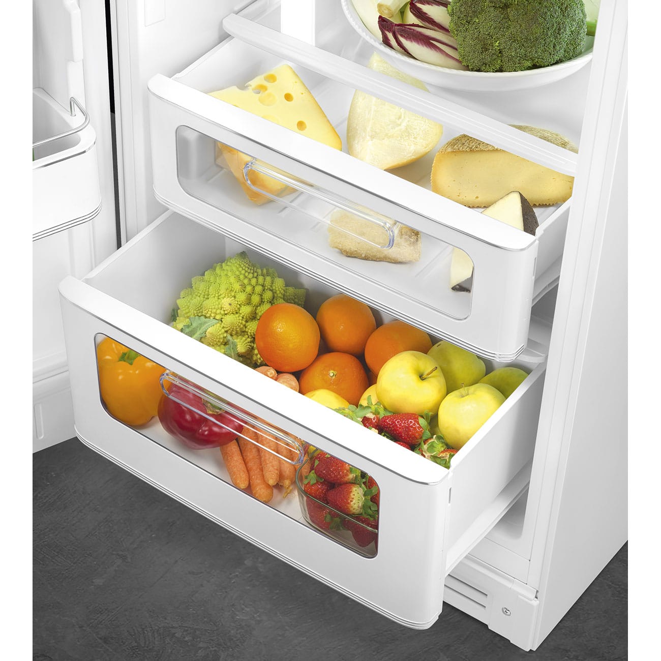 SMEG Køle-fryseskab FAB30LWH6 - Billede 6