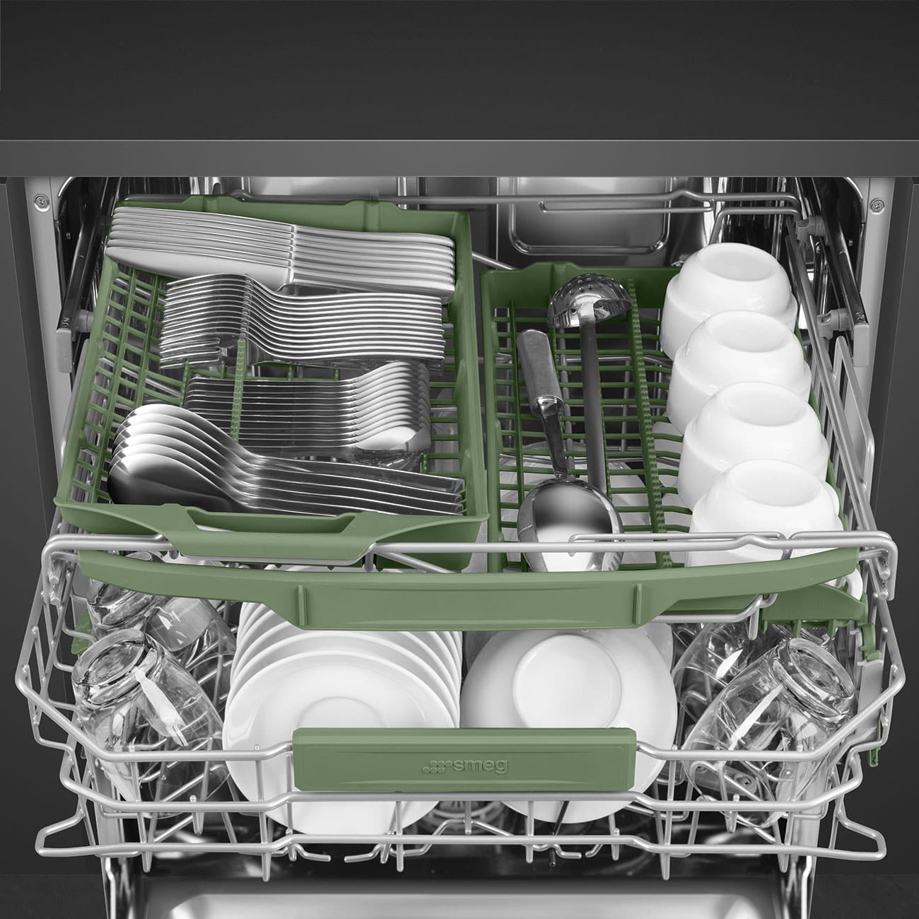 SMEG Integrerbar opvaskemaskine STL7322BL - Billede 4