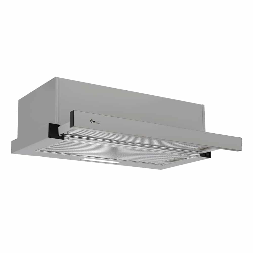 Thermex Udtræksemhætte York IV 60 cm grå/rustfri